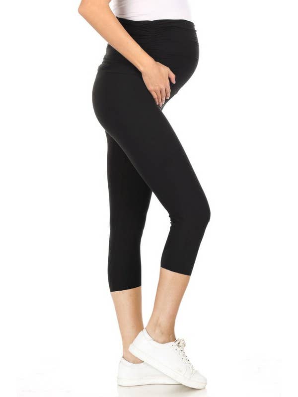 Ashley Nicole Marketplace - Wholesale Fashion Leggings - Maternity - Maternity Capri1