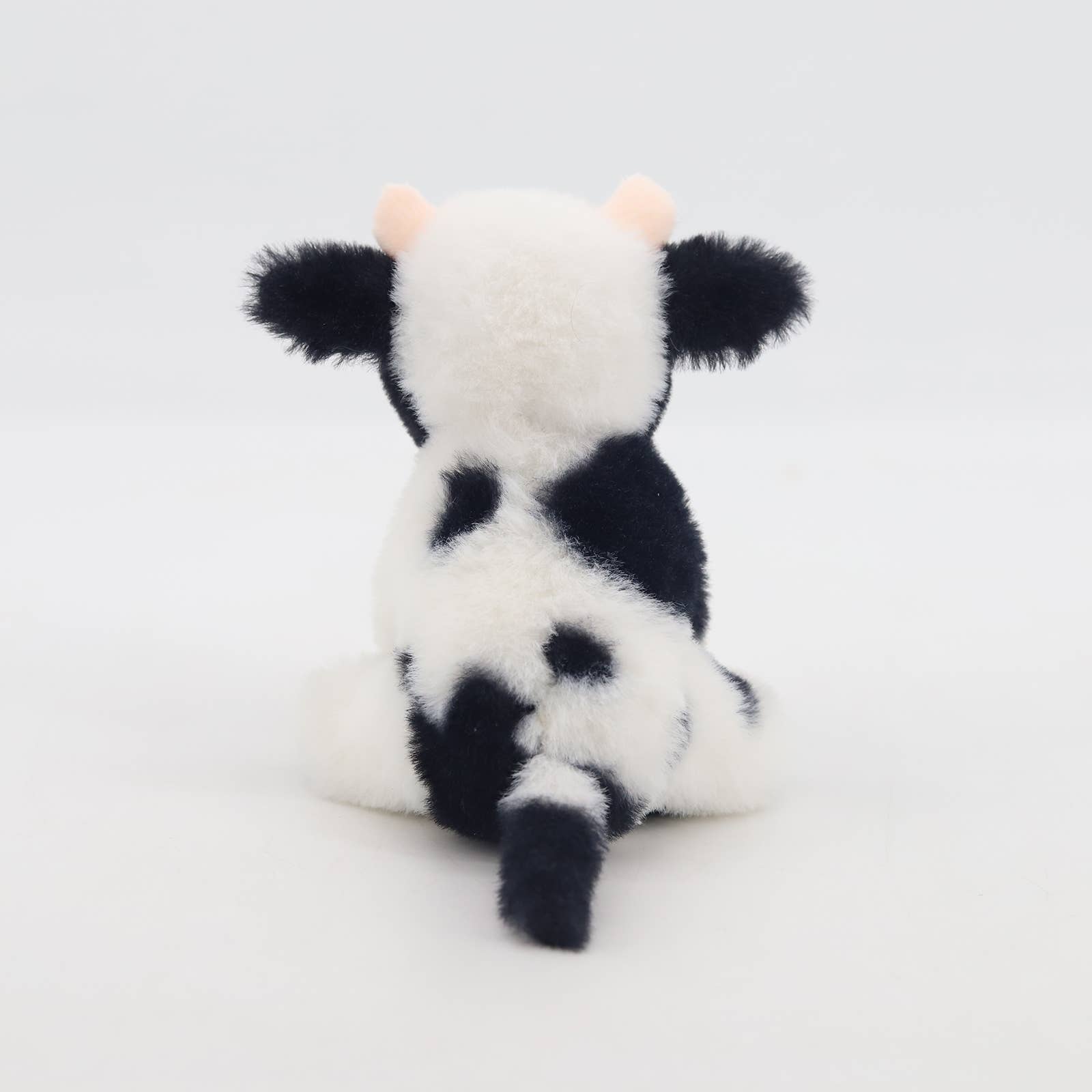 Jomanda Soft Toys & Accessories - Vendita all'ingrosso Peluche - Bambini e neonati - Peluche morbido a forma di mucca da latte bianco e nero (11 cm)4