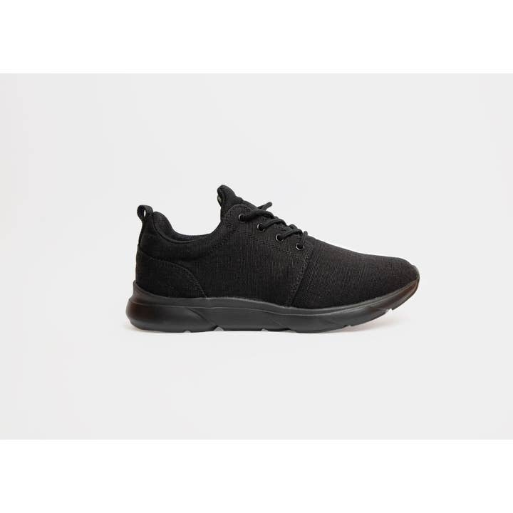 8000Kicks – wholesale Lifestyle trainers – Women′s – Explorer V2 for Women Full Black (Waterproof Hemp Shoes)