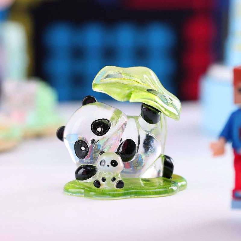 BCmini - Wholesale Decorative Figurine - 71004 PANDA FIGURINE BLIND BOX-818