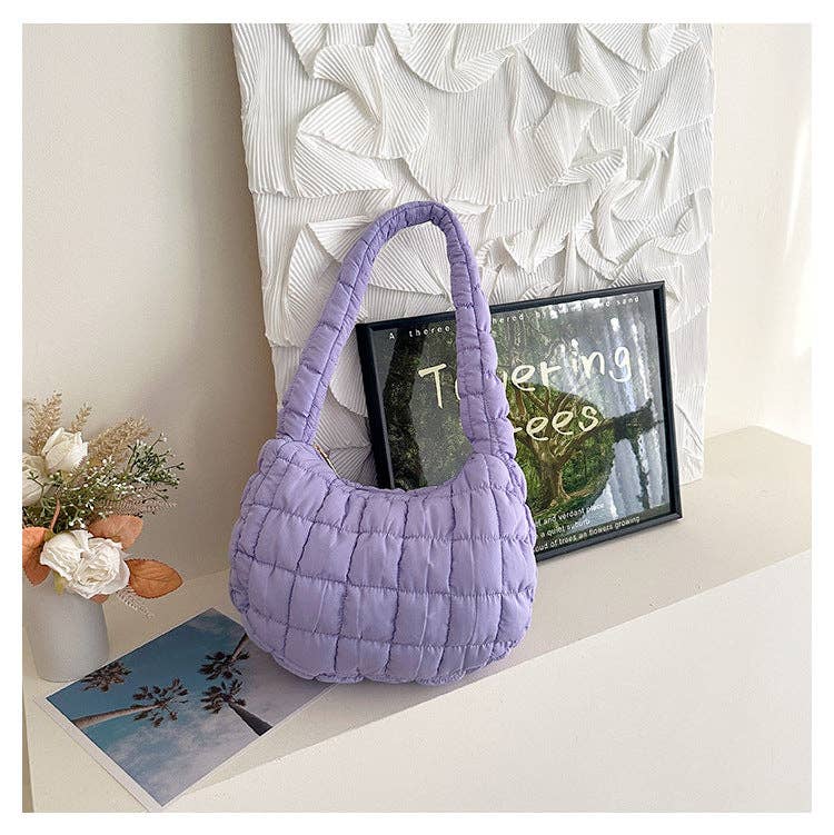 Sweetkama - Wholesale Crossbody Bag - Women's - Ladies Puffer Cloud Bag Purse Crossbody Handbag SKAB0084