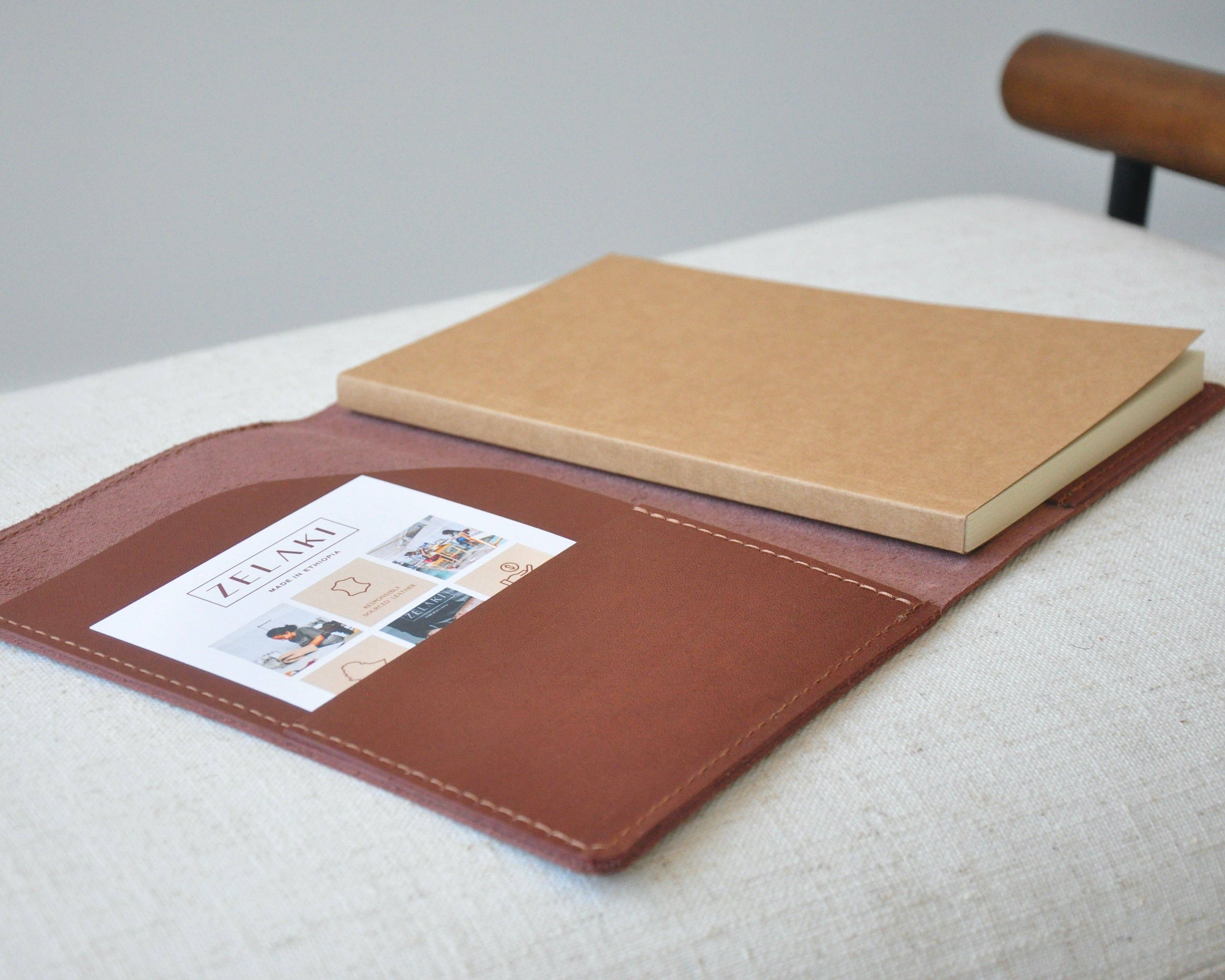 Zelaki Leather Company - Wholesale Journal/Diary - Refillable Leather Journal | Full-Grain Leather A5 Portfolio5