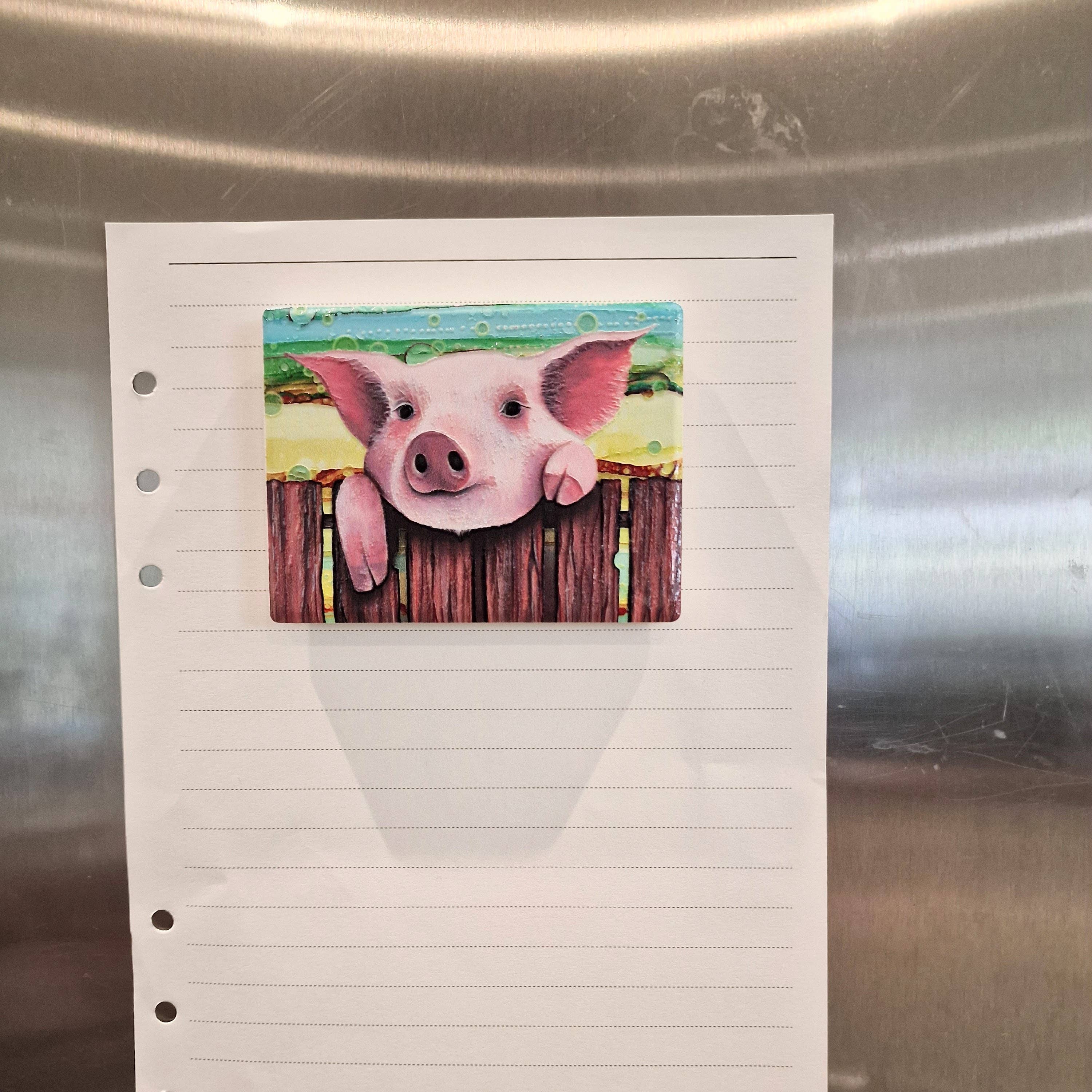 By Jo Crafts – wholesale Magnet – 02-MG Pig Magnet1