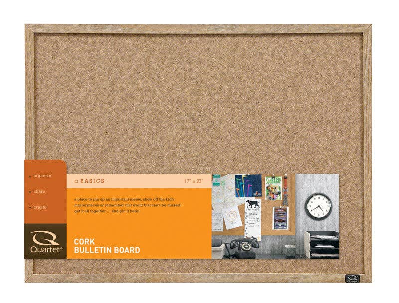 Everyday Supply Co - Wholesale Bulletin Board - Quartet 17x23" Screw-Mounted Bulletin Board0