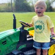 Just a Boy who Loves Tractors for wholesale by Oh Boy! Tees