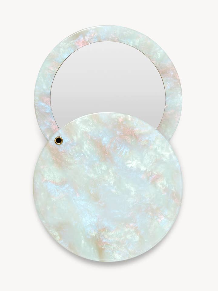 Espejo Circular en Menta Astral para venta al por mayor de MACHETE