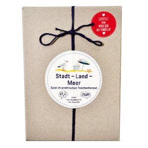 City-Country-Sea game in pocket format for wholesale by Wunderle GmbH