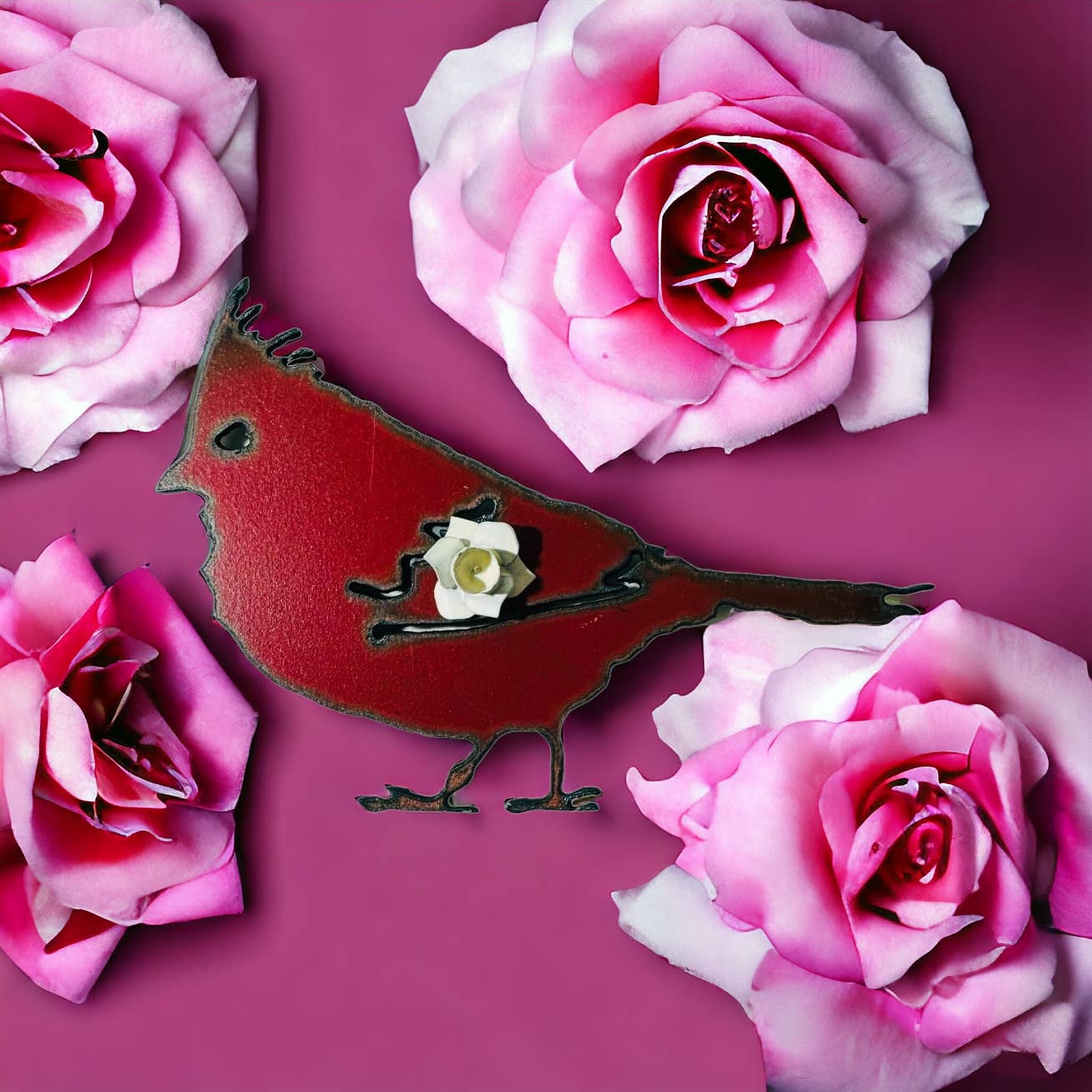 Whimsies - Wholesale Magnet - Cardinal magnet impulse sustainable KOA holiday Spring gifts5