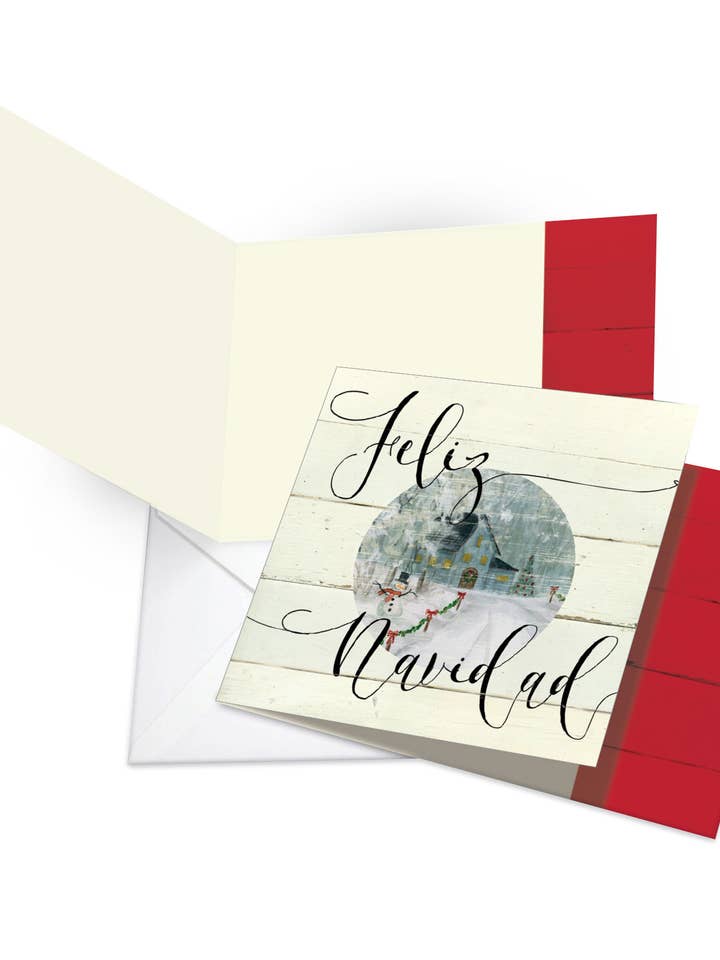 Doos met 12 kerstkaarten - Muy Bueno Holidays voor wholesale door NobleWorks