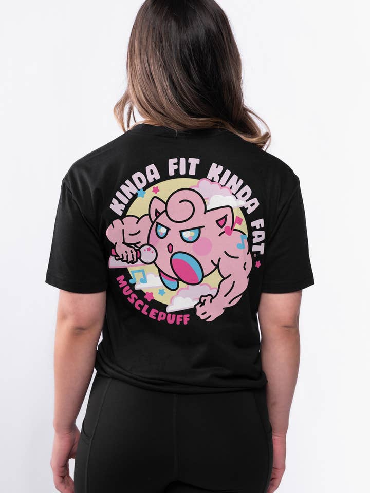 T-Shirt Musclepuff Signature Blend por atacado de Kinda Fit Kinda Fat