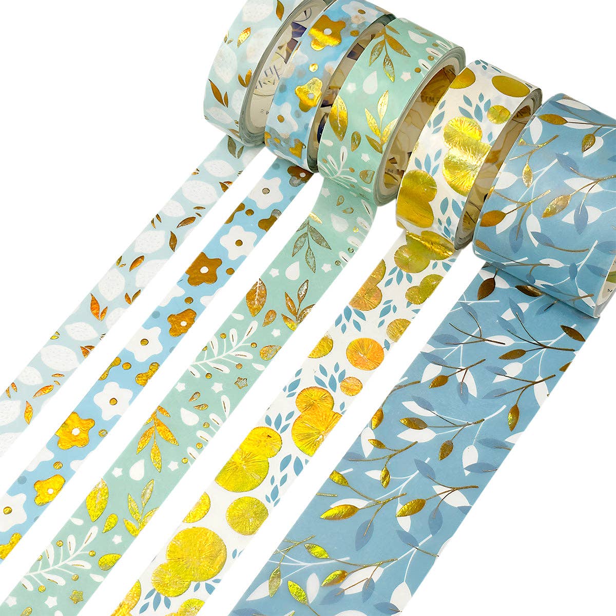 Wrapables.com - Wholesale Washi Tape - Wrapables Decorative Gold Foil Washi Tape Box Set8