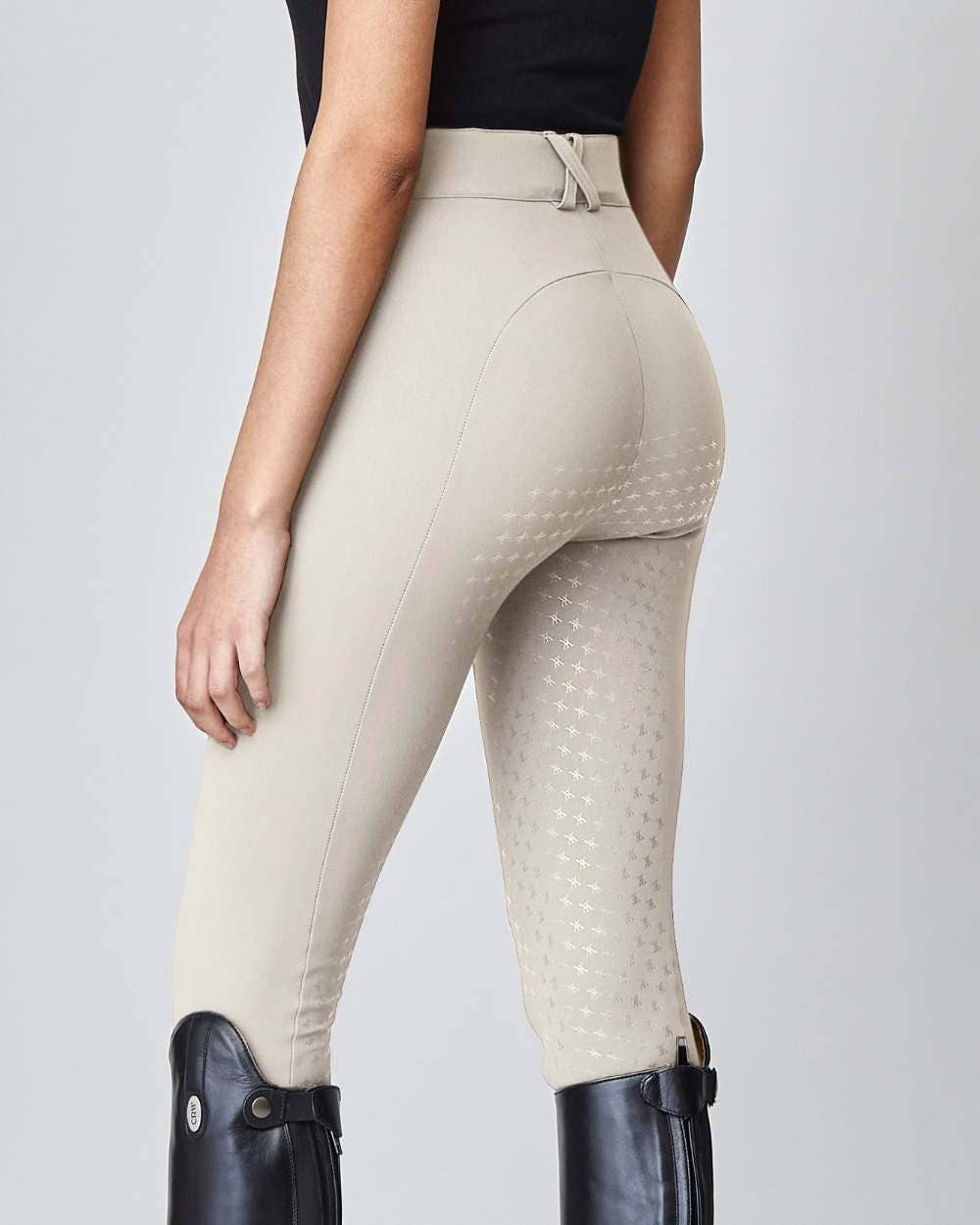 High-Rise Compression Breeches Tan for wholesale on Faire1