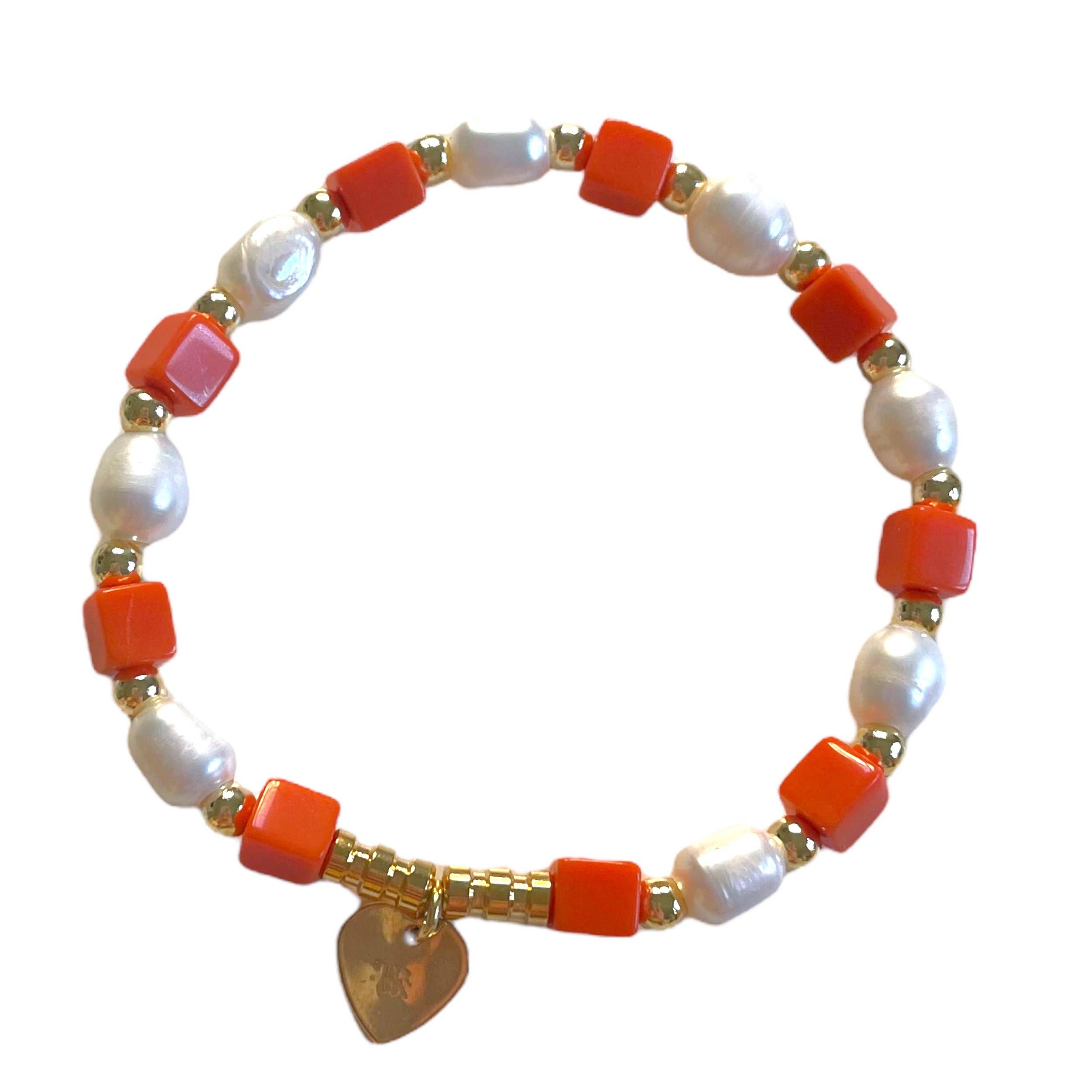 Holy Recycle - Wholesale Beaded Bracelet - ZUMO DE NARANJA HOLY BEADZ BRACELET0