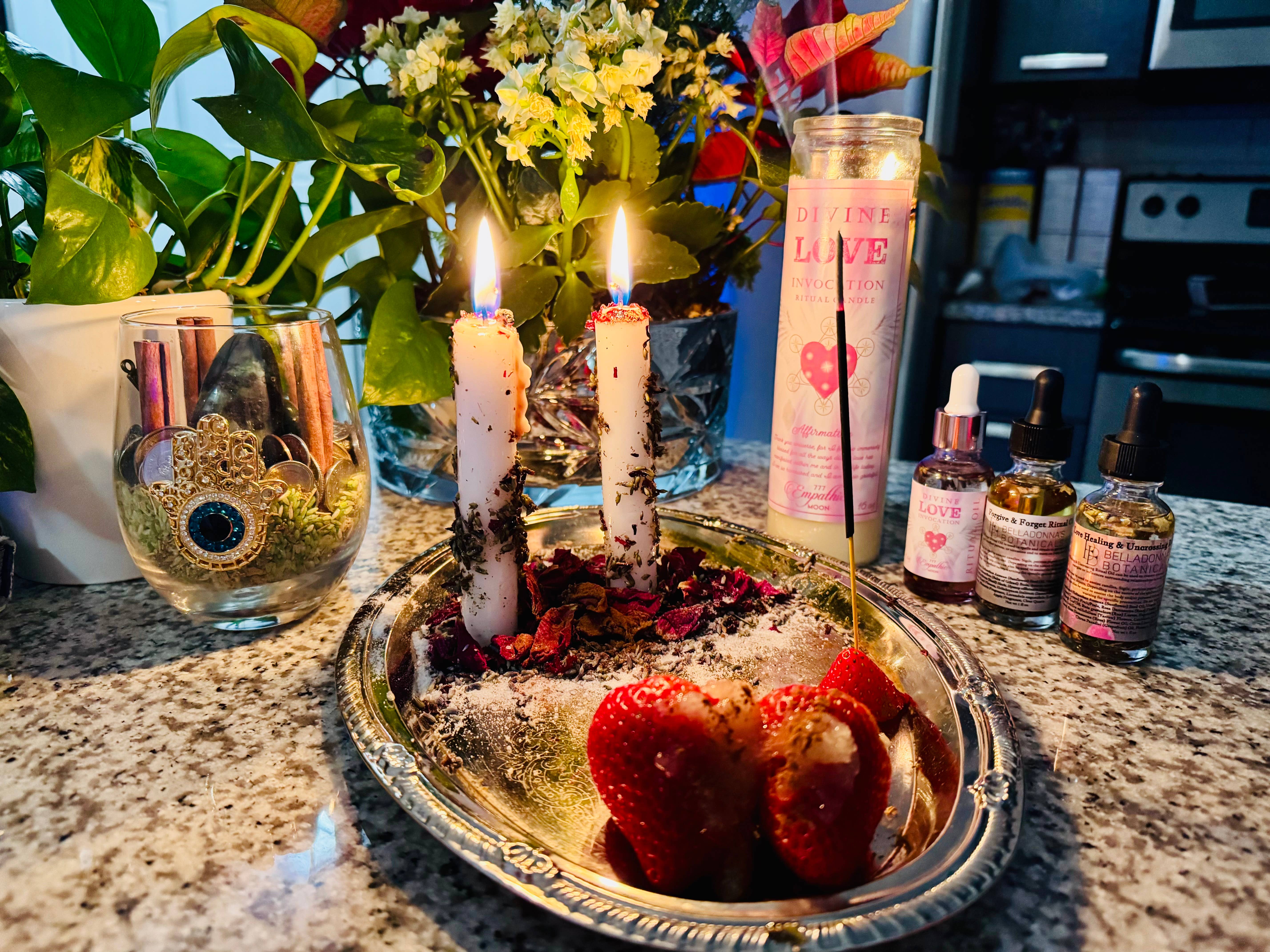 Empathic Moon 777 – Großhandel Opferkerze – Ritualkerze Divine Love | Attract Pure Love | 16 Oz.9