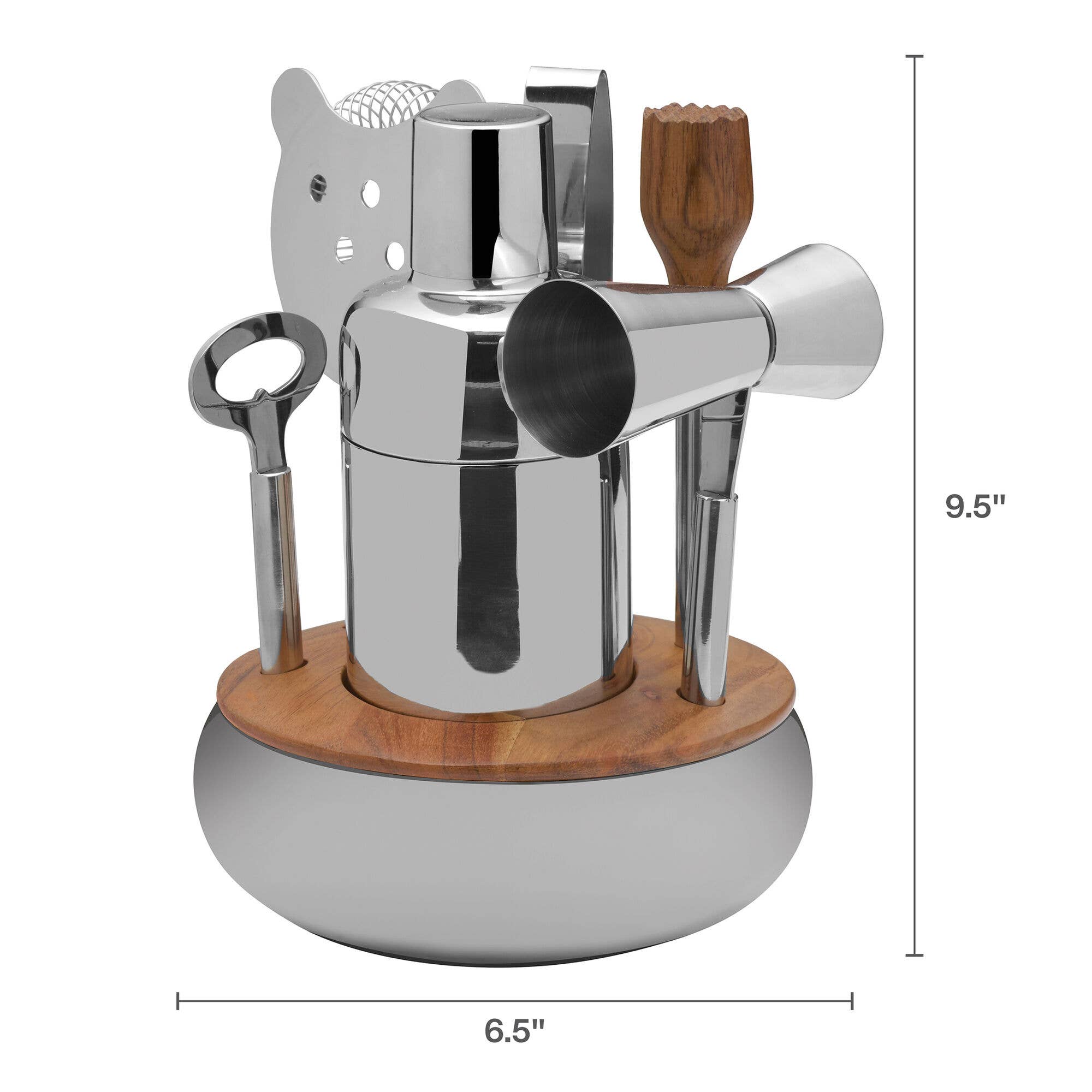 Lifetime Brands Silverwarehouse - Wholesale Bar Tool - Mikasa Classic 8-piece Bar Tool Set3