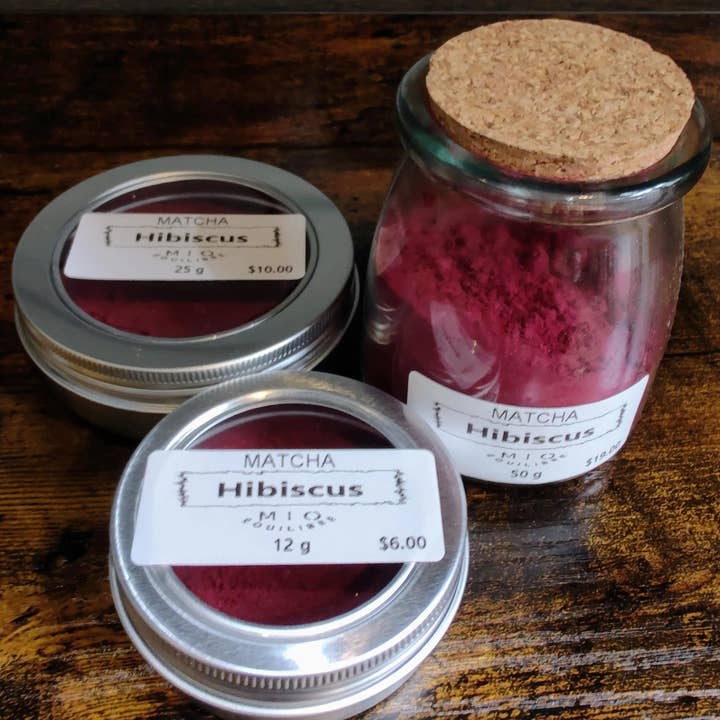 Chá Matcha Hibisco Orgânico - Chá Solto por atacado de Arômes & Évasions