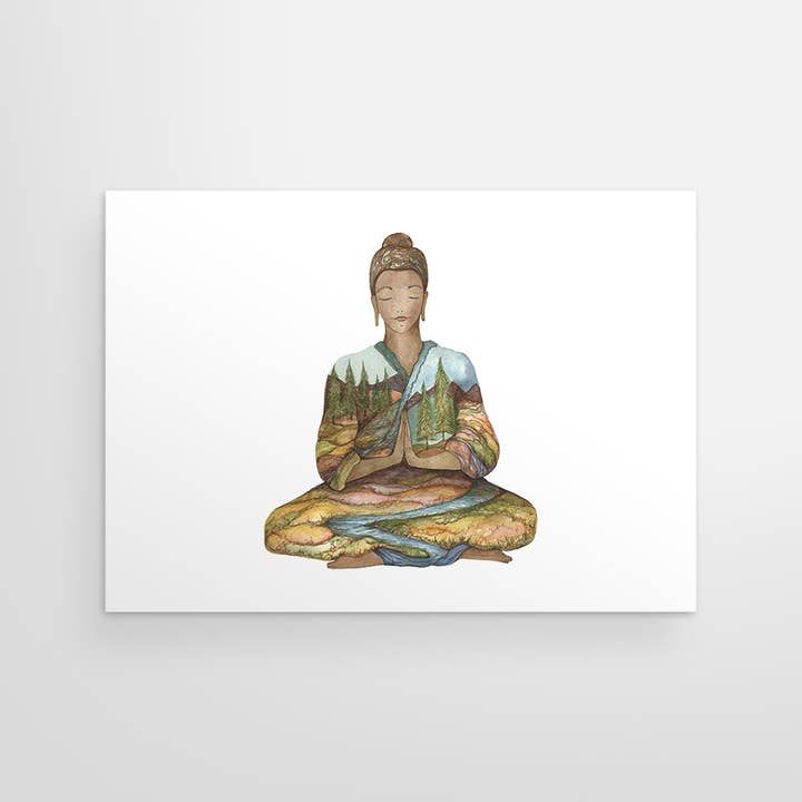 Yogini Collection – Engroshandel Hverdagshilsen kort – Bjerg Buddha