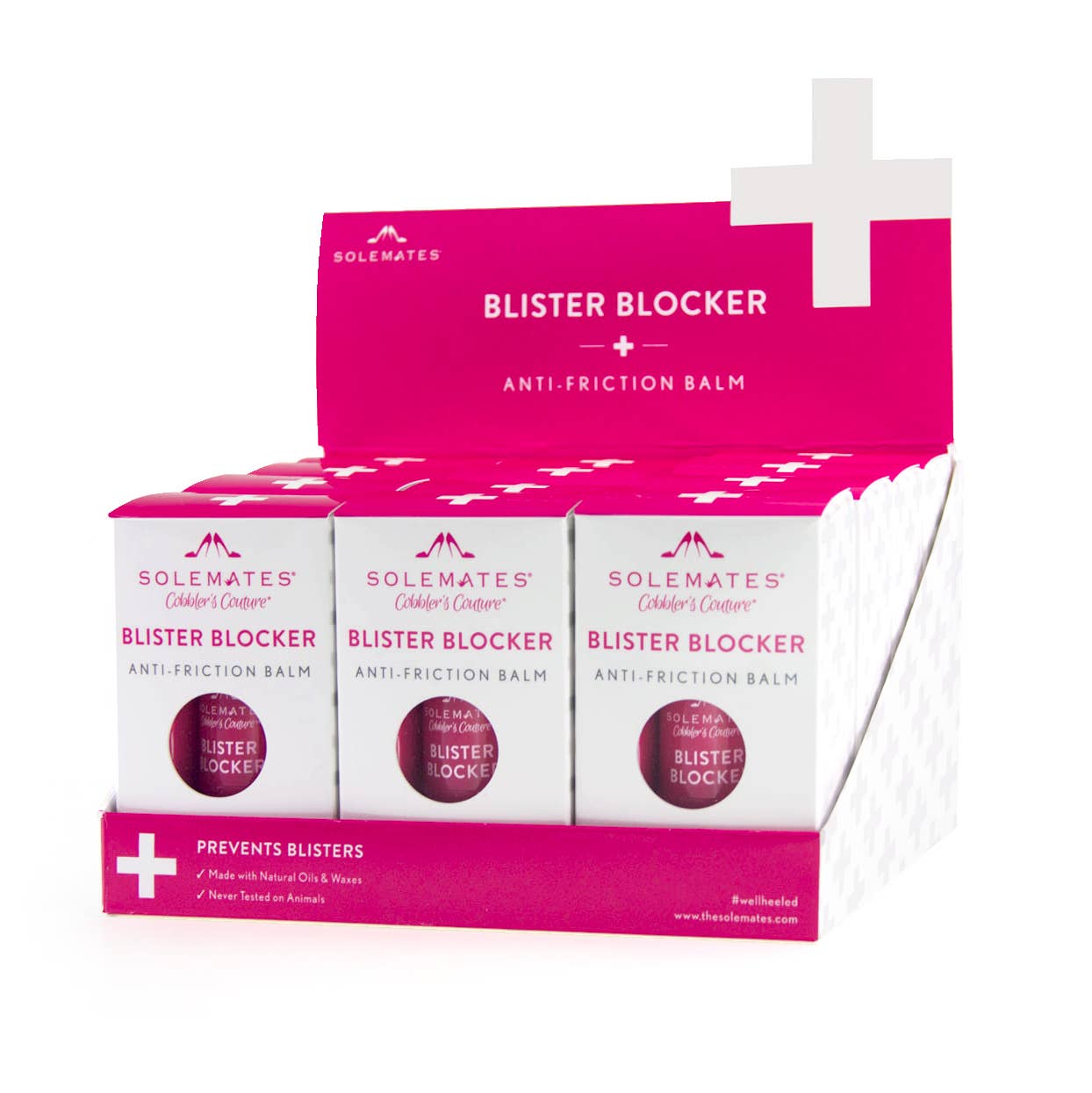 Solemates - Vendita all'ingrosso Crema piedi - Blister Blocker - Balsamo naturale, anti-attrito7