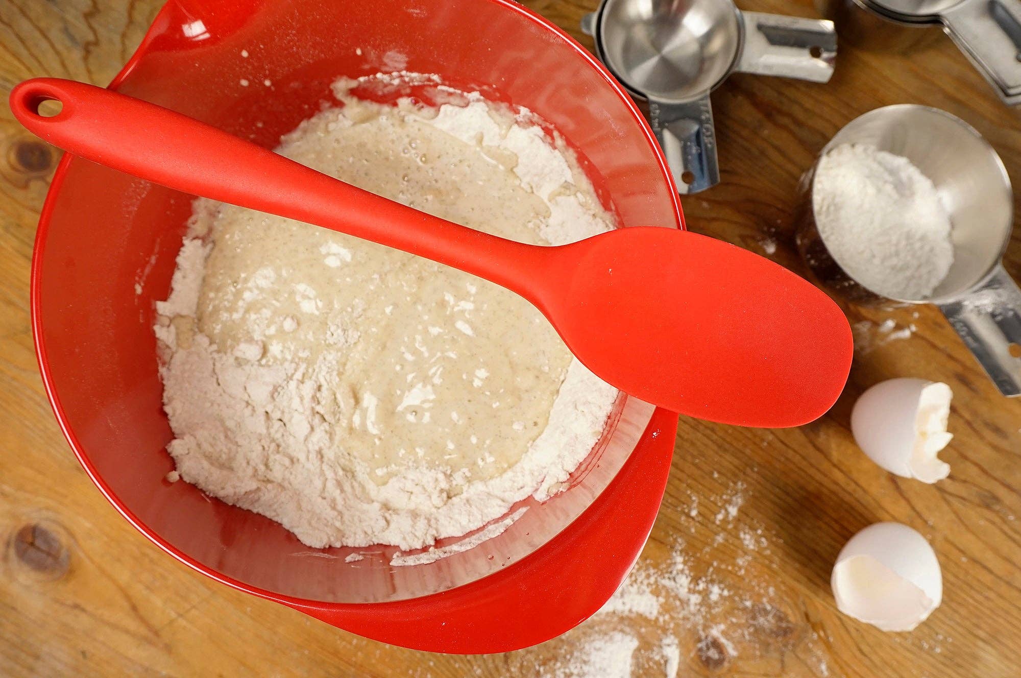 RSVP International - Wholesale Kitchen Spoon - Ela's Favorite Spoon - Red4