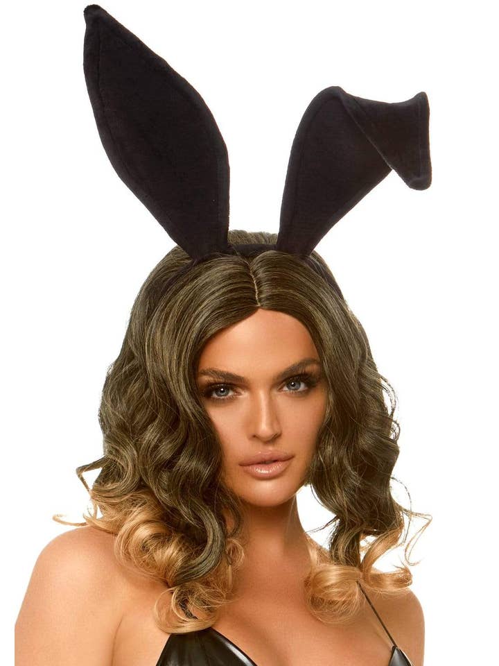 Leg Avenue - Wholesale Costume - Women's - Bendable Velvet Bunny Rabbit Ear Headband