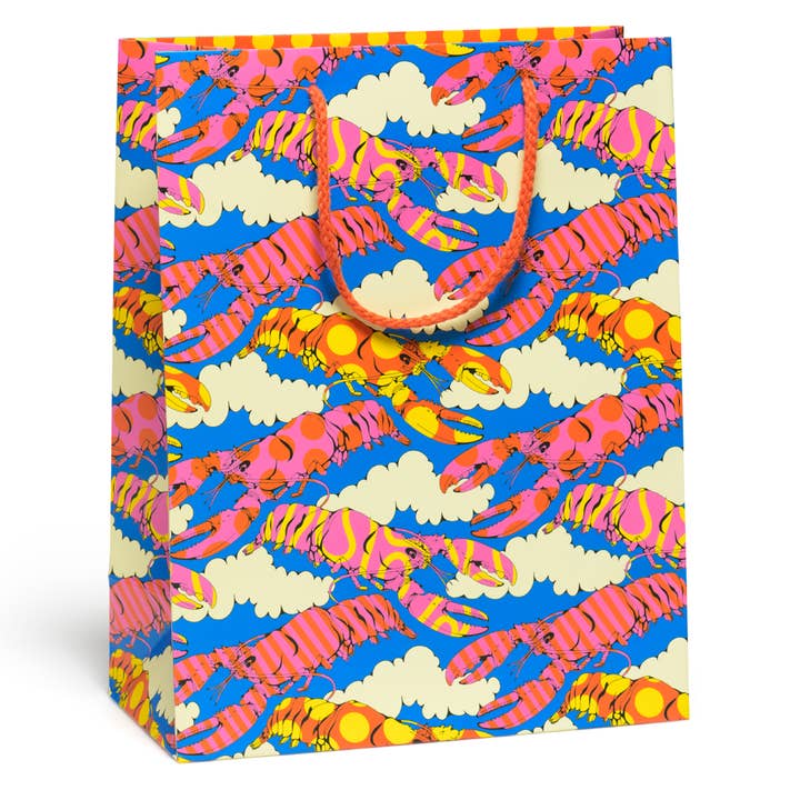 Red Cap Cards - Wholesale Gift Bag - Lobster Fantasy gift bag0