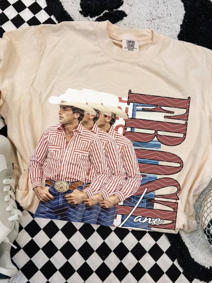 ZZ Threadz - Wholesale Screen Printed T-Shirt - Women's - Vintage Western Frost Comfort Colors Graphic Tee1