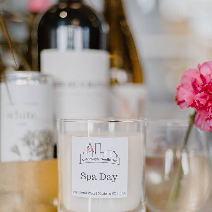 Spa Day for wholesale by Q Borough Candle Bar
