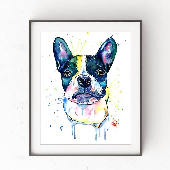 French Bulldog - Art Prints and Cards for wholesale by Whitehouse Art