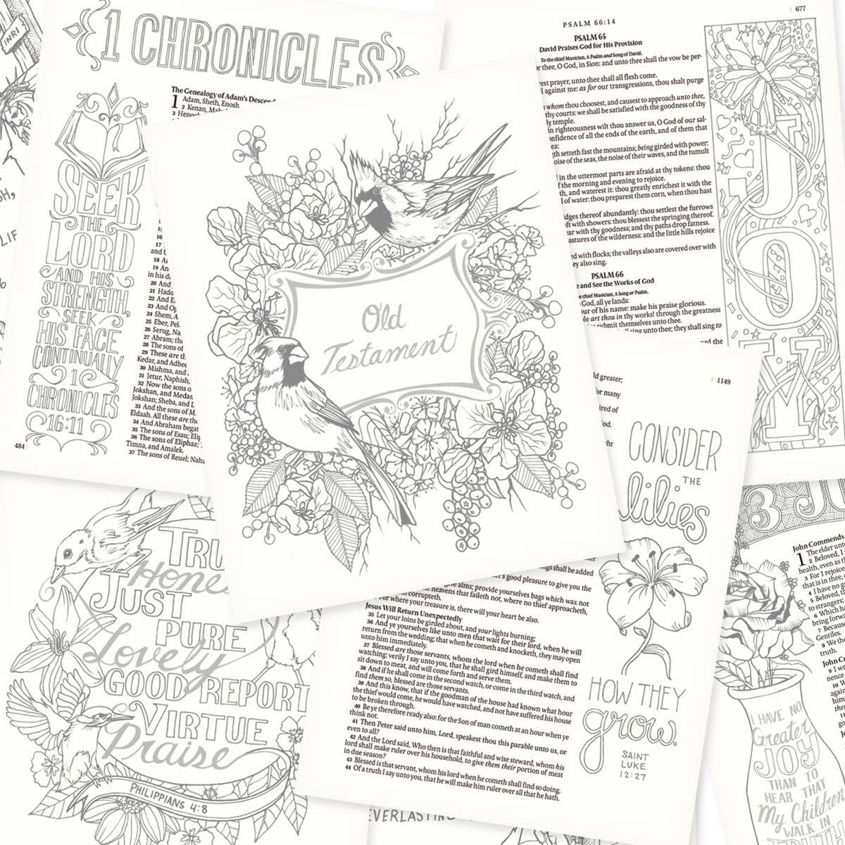 Christian Art Gifts - Wholesale Religion Book - KJV My Creative Bible Faux Leather, Pink Floral Print3