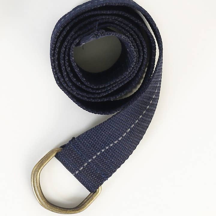 b-one inc - Wholesale Belt - Kids - Military Canvas Web Belt Double D-ring Buckle3