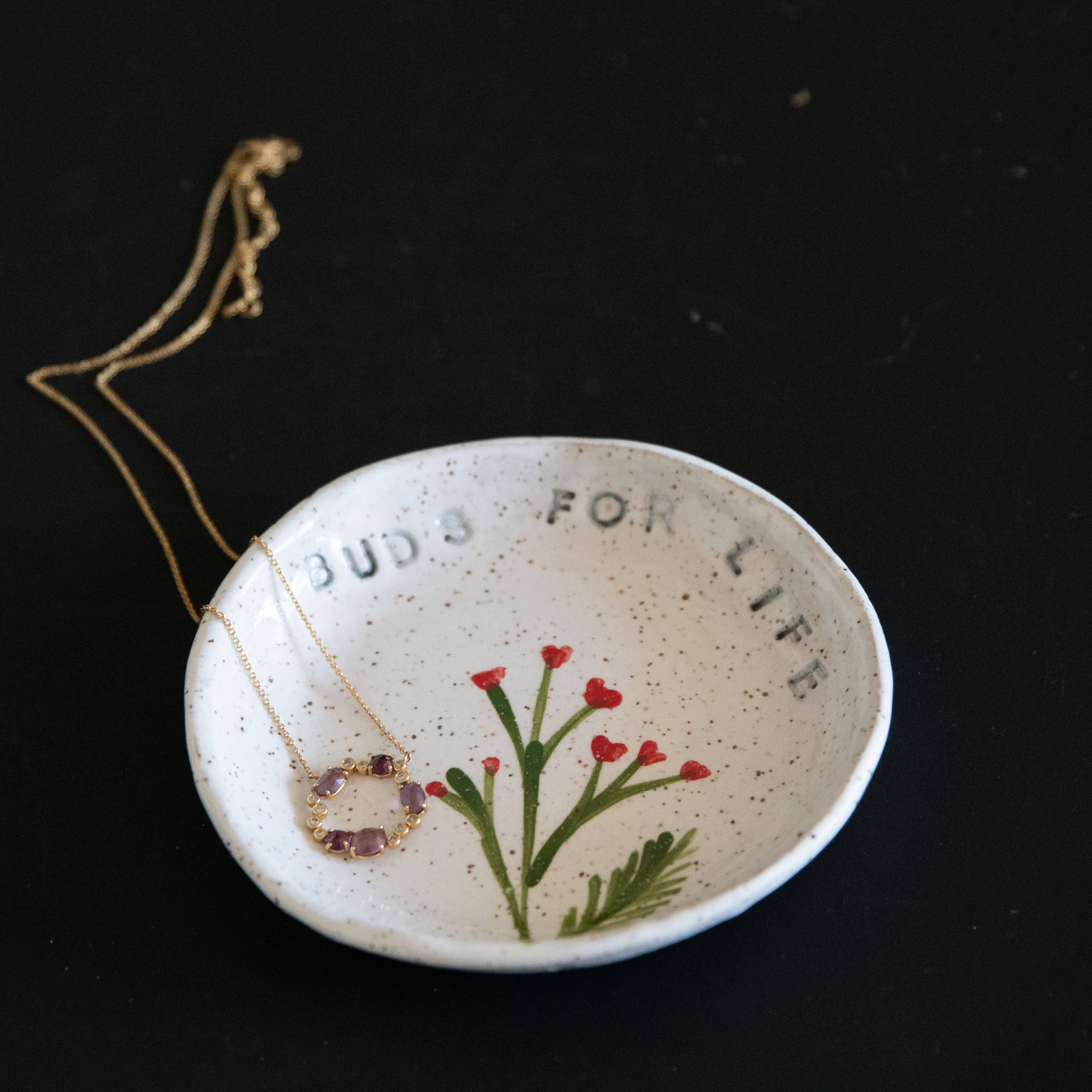 Tara Kothari - Wholesale Jewelry Dish - Handmade Pressed Flower Jewelry Dish6