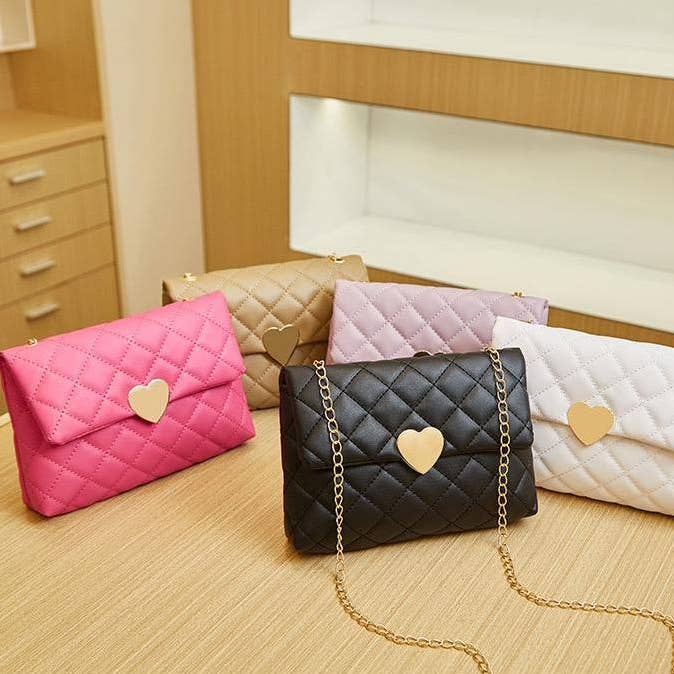 Love heart bag lingge crossbody for wholesale by MKS America