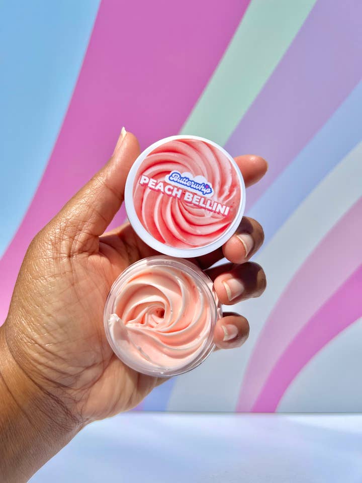 Creme Corporal Manteiga - Bellini de Pêssego - Prosecco de Framboesa e Pêssego por atacado de Butterwhip Bath & Body