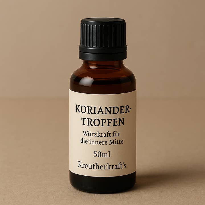 Gouttes de coriandre pour la vente par Kreutherkraft Manufaktur
