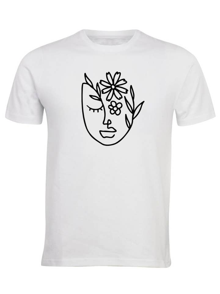 Woman Line Art for wholesale by Busy Brees Creations LLC