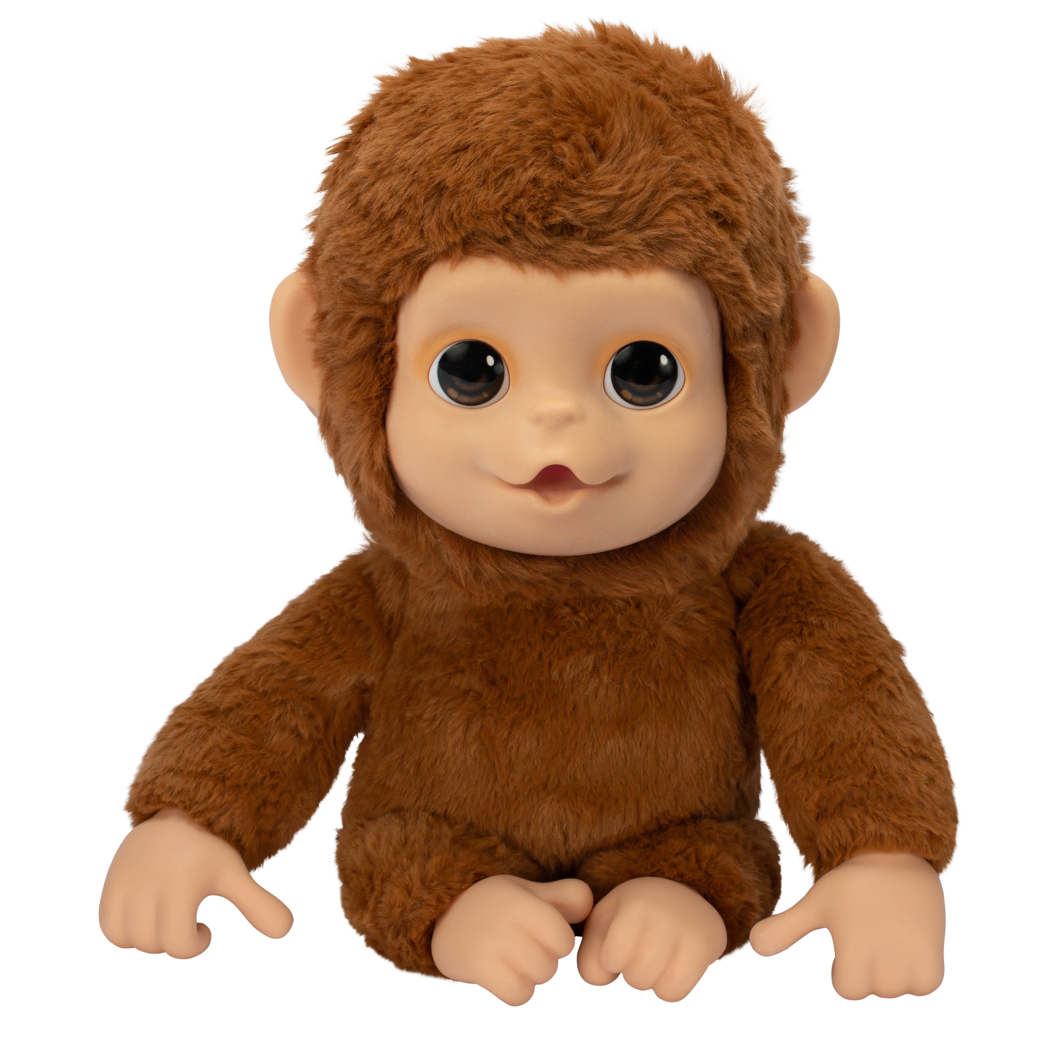 Toysmith - Wholesale Doll - Kids - Moose Toys Little Live Pet My Baby Monkey Plush4