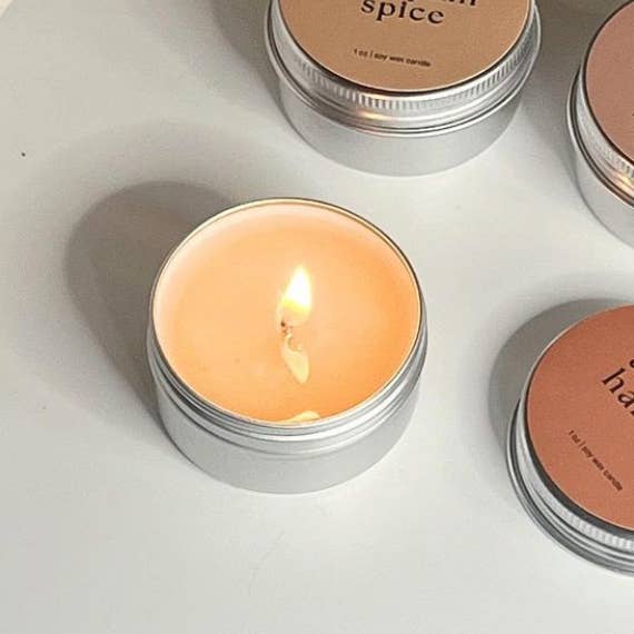 Honey Candle Studio - Wholesale Jar/Filled Candle - 1oz Customizable Candles | Holiday Gifting, Event, Corporate3