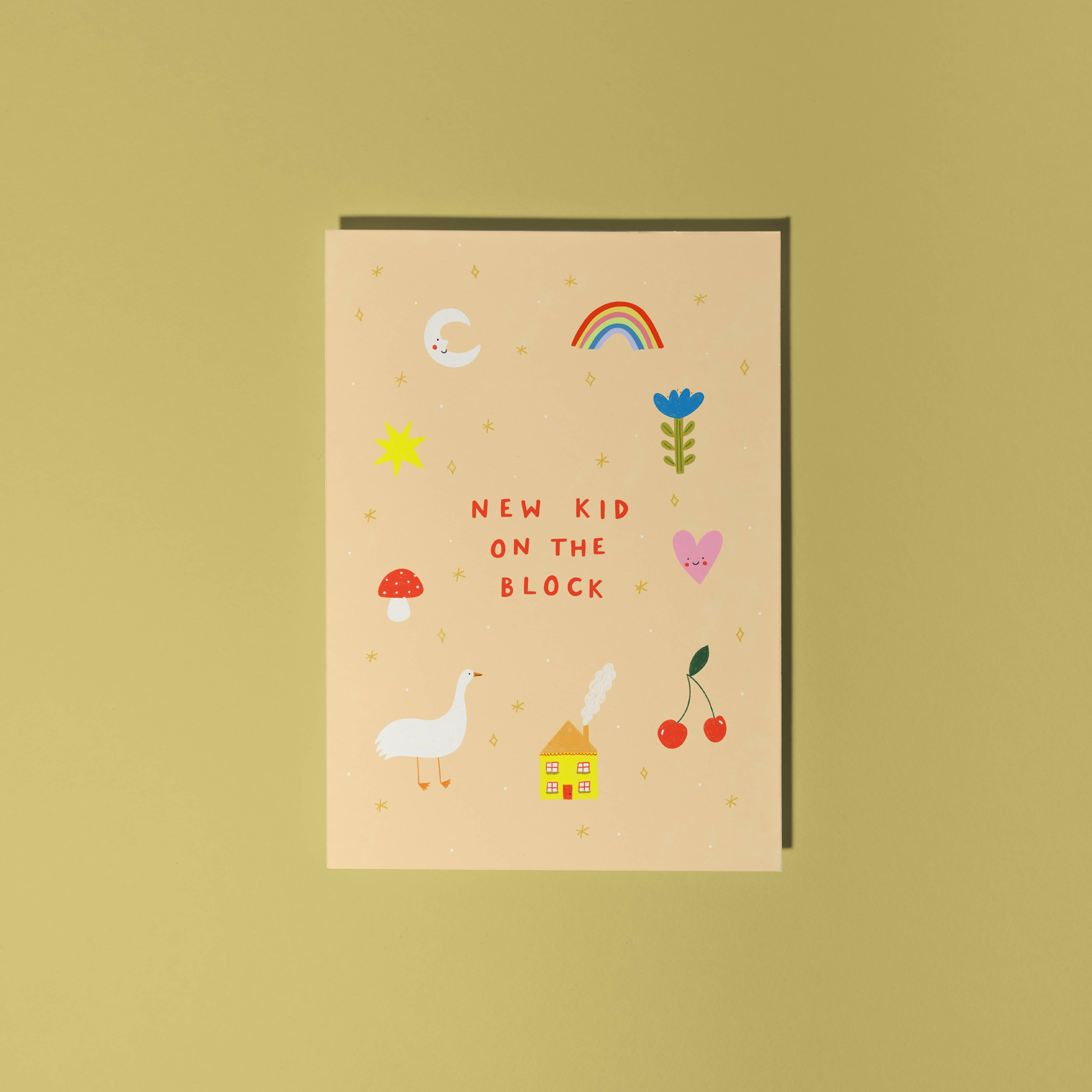 Little Black Cat Illustrated Goods - Vente Cartes bébé - Carte Bébé Nouveau Venu | Carte Nouveau-né Unisexe2