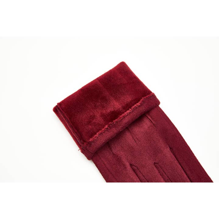 Aavion – wholesale Gloves – Women's – Women's Touchscreen Faux Suede Gloves – Classic Solid Color9