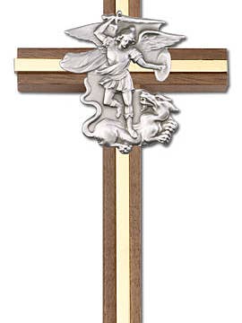 Croix murale de Saint Michel Archange pour la vente par Tony’s Jewelry