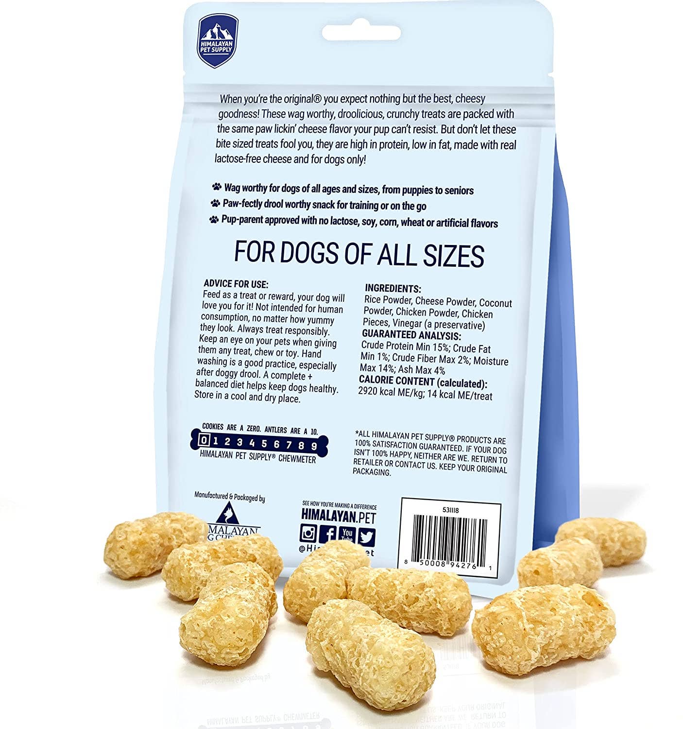 Himalayan Pet Supply - Wholesale Pet Treats - Dog - Barkeetos- Chicken1