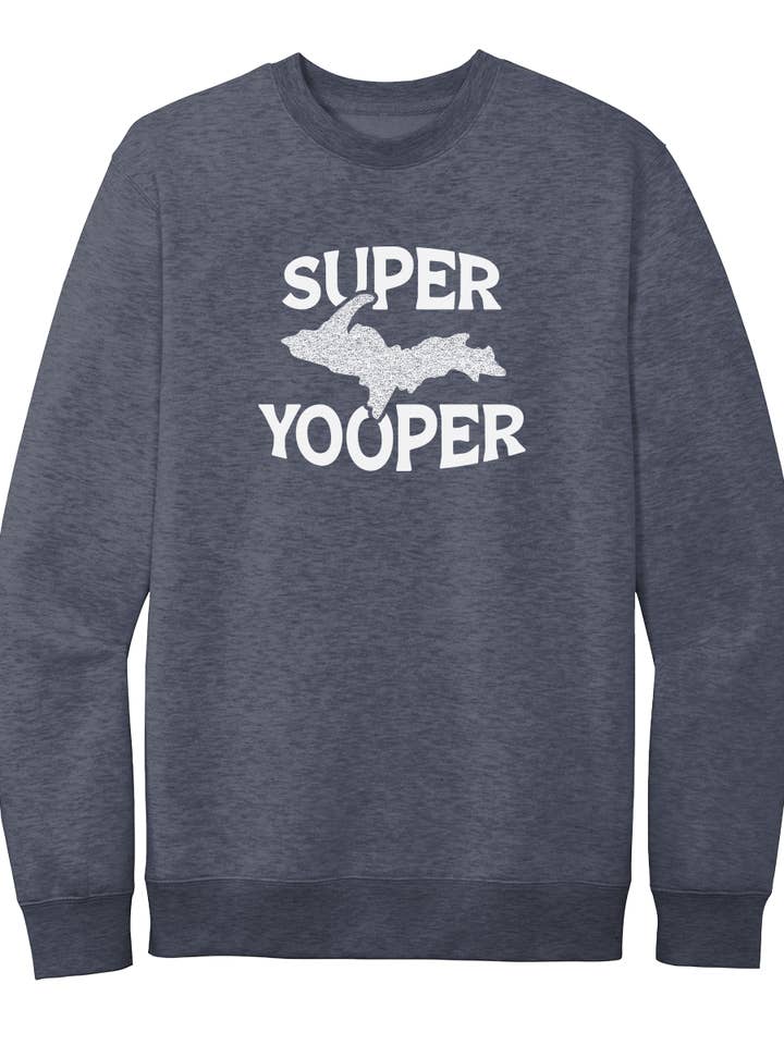 Michigan Awesome - Wholesale Graphic Sweatshirt - Unisex - Super Yooper Crewneck Sweatshirt