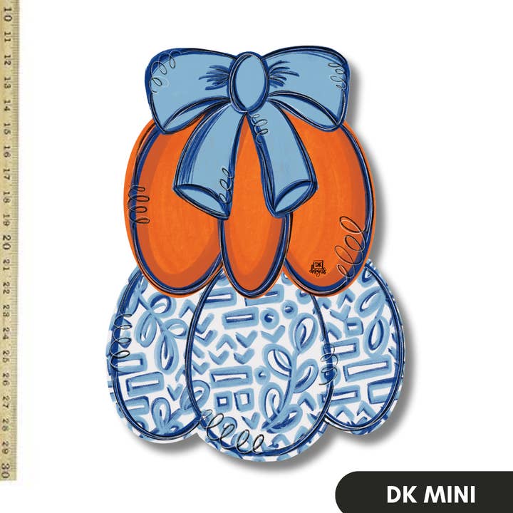 Stack Pumpkin Mini for wholesale by DK Designs Georgia