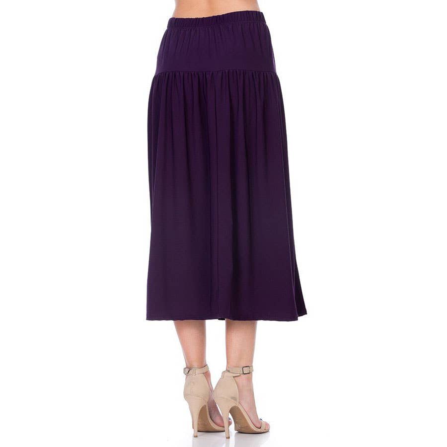 Azules Clothing - Wholesale Rok - Dames - ASK-9026PS eigentijdse midi-rok27