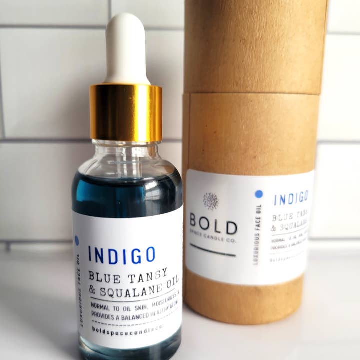 Bold Space Candle Co. - Wholesale Facial oil - Indigo | Blue Tansy & Squalane Face Oil7
