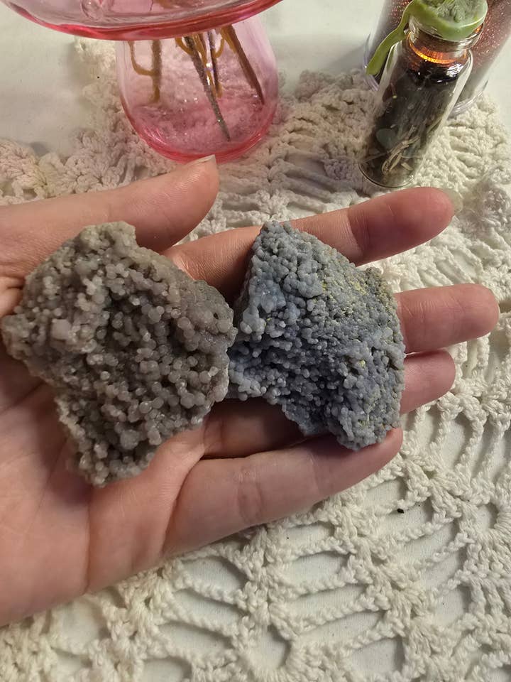 Grape Agate Cluster Smaller for wholesale by Chaotic Crystal Chick Co.