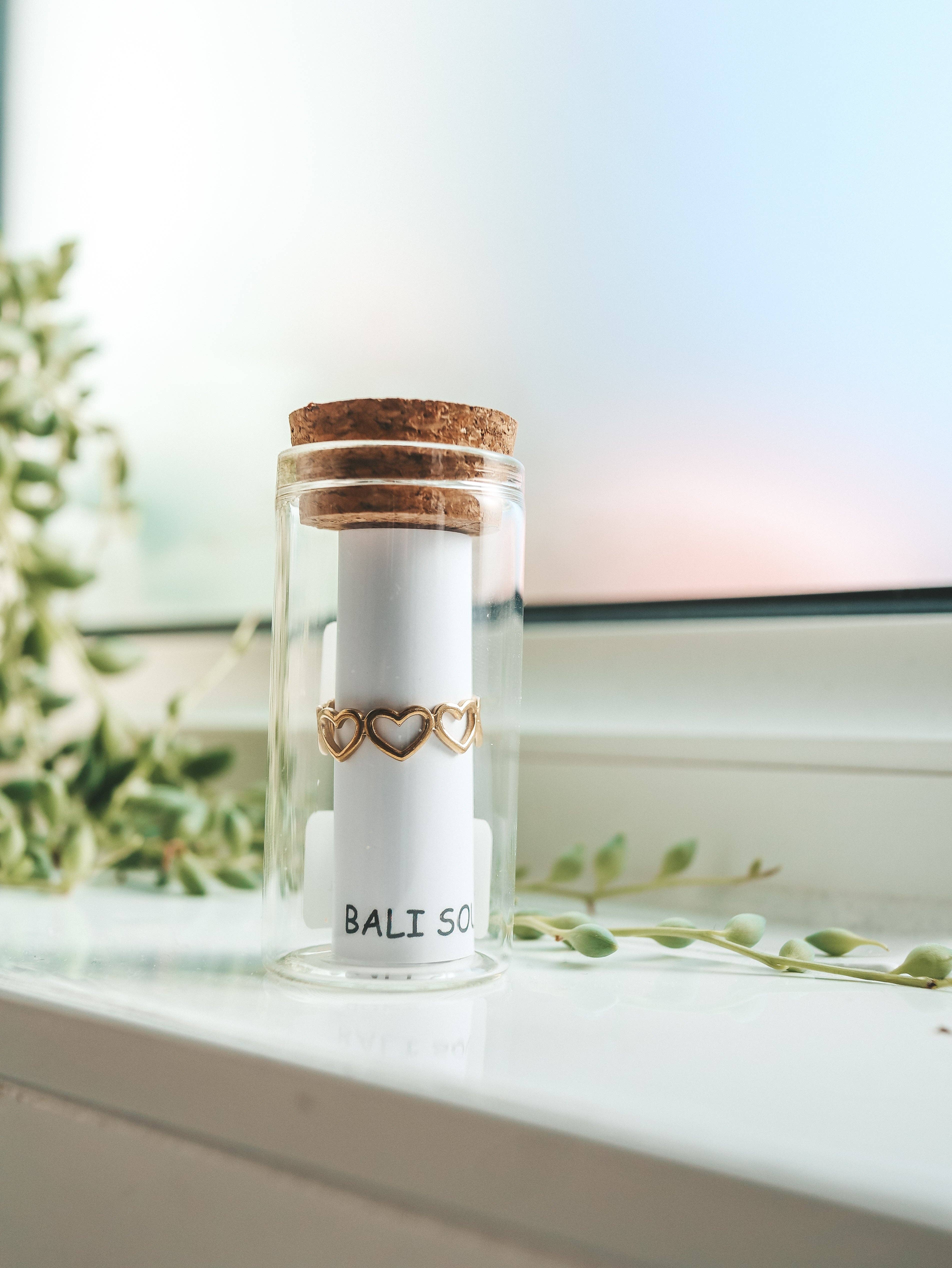 Bali Soul - Wholesale Band/Stacked Ring - Hati Gold Band Ring2