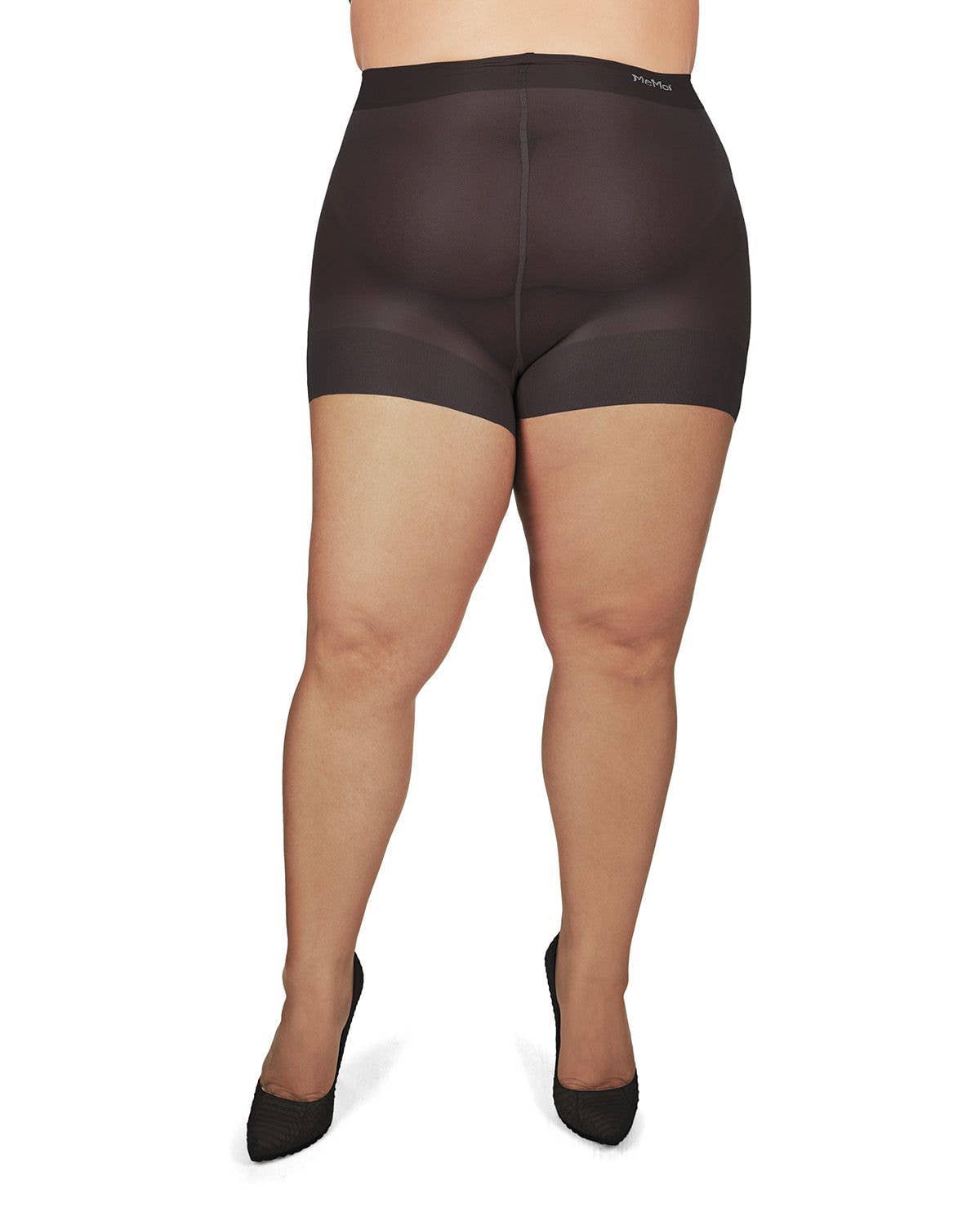 Infinity Classics International Inc. - Wholesale Pantyhose - Women's - MeMoi Plus Size Curvy Ultra Sheer Control Top Pantyhose8