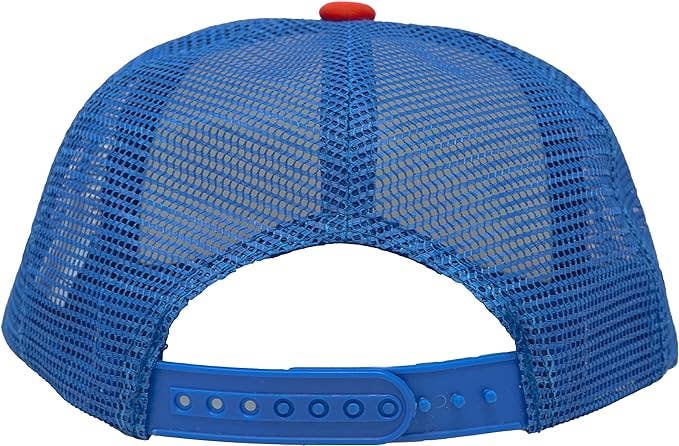 Funky Junque – Großhandel Basecap – Kinder – Foam Trucker für Kinder: Rot/Weiß/Königsblau2