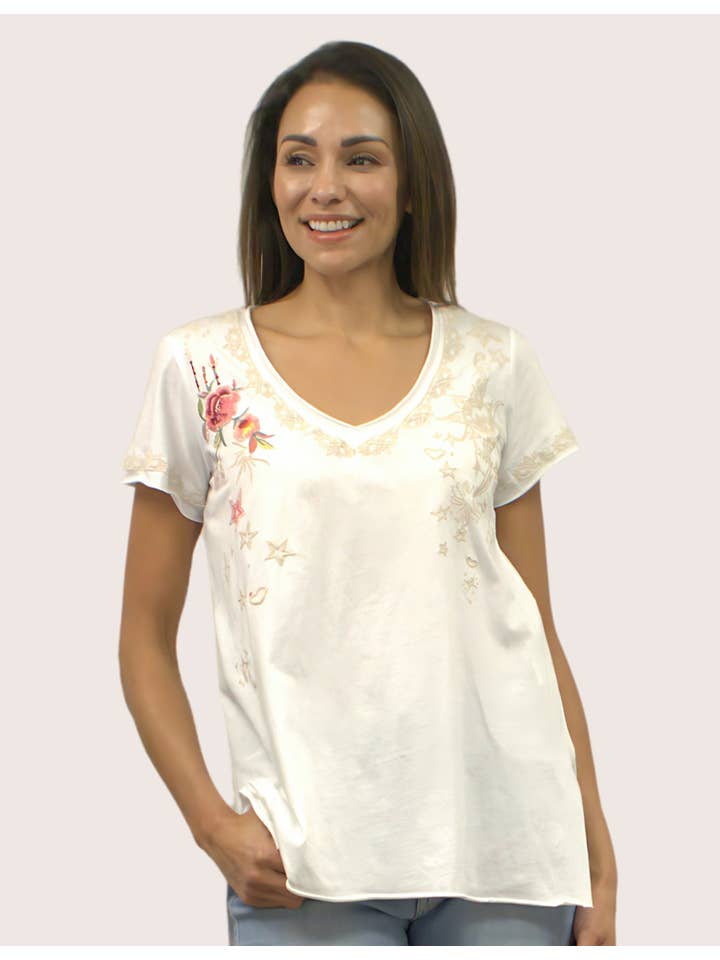 Caite & Kyla - Wholesale T-Shirt - Women's - CELESTE TEE